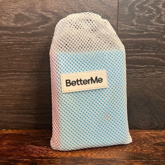 BetterMe Pilates Long Resistance Bands Set of 3 in Pastel Mint, Pink, Blue. NWT - Picture 6 of 8